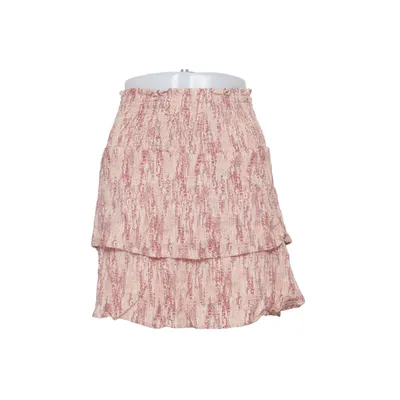 Rok (Beige, Rood) van Yaya Viscose