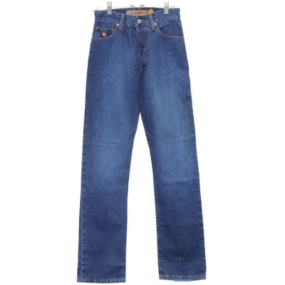 Spijkerbroek (Blauw) van Evisu Katoen