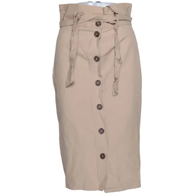 Skirt (Beige) from Primark Cotton, Linen, Polyester, Viscose