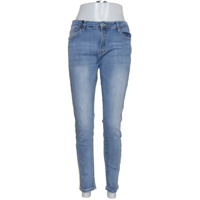 Spijkerbroek (Blauw, Geel) van Zac & Zoe Katoen, Elastaan, Polyester