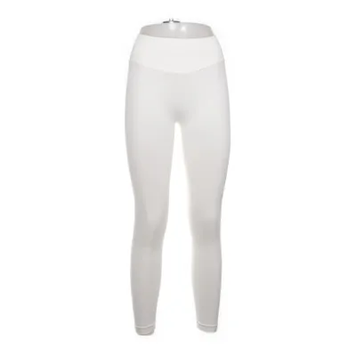 Leggings (Wit) van DFYNE Elastaan, Nylon