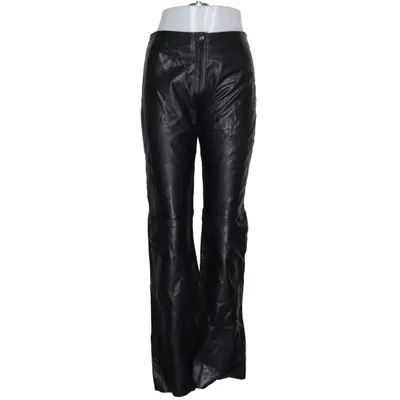 Leather pants (Black) from Vero Moda Leather, Polyester