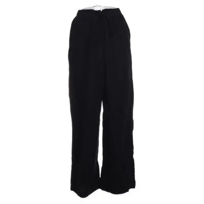 Palazzo broek (Zwart) van H&M Premium Quality Linnen, Viscose