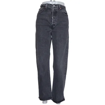 Jeans (Ribcage Straight Ankle) fra Levi Strauss & Co Bomuld, Elastan