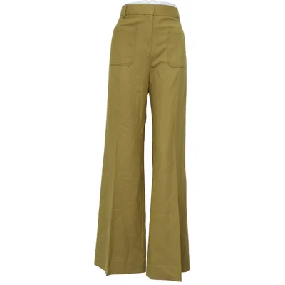 Kostymbyxor (Grön) från Victoria Beckham Elastan, Polyester, Ull