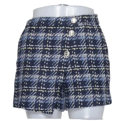 Shorts (Blue, Multicolored) from Karen Millen Cotton, Polyester