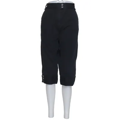 Trekvartsbyxor (Svart) från Kriss Bomull, Elastan