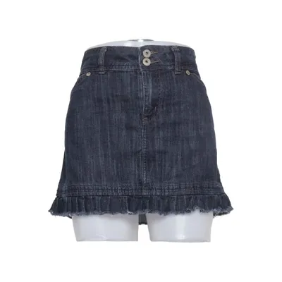 Denim skirt (Blue) from Street One Cotton, Elastane