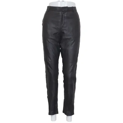 Pants (Black) from Part Two Elastane, Leather, Polyester