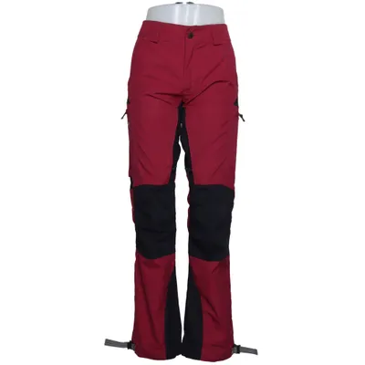 Friluftsbyxor (Röd, Svart) från Lundhags Bomull, Elastan, Polyamid, Polyester