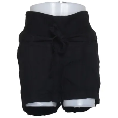 Short maternité (Noir) de H&M Mama Coton, Élasthane, Viscose