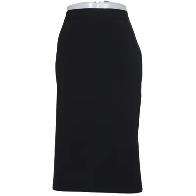 Jupe longue (Noir) de Sisters Studio Élasthane, Polyester, Laine