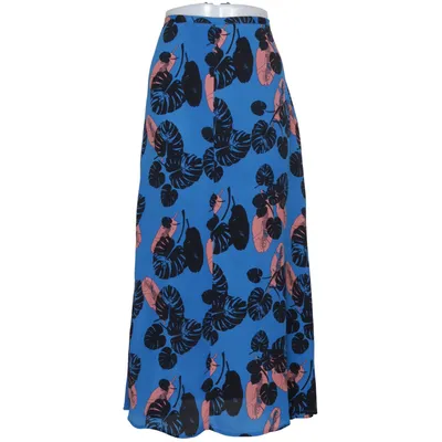 Skirt (Blue, Black, Pink) from Won Hundred Silk, Viscose