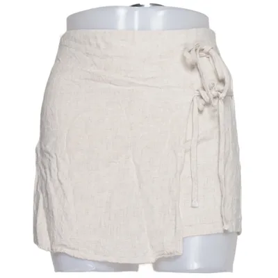 Skort (Beige) från Stradivarius Linne, Viskos