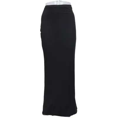 Maxi skirt (Black) from Thanne Elastane, Polyester, Viscose