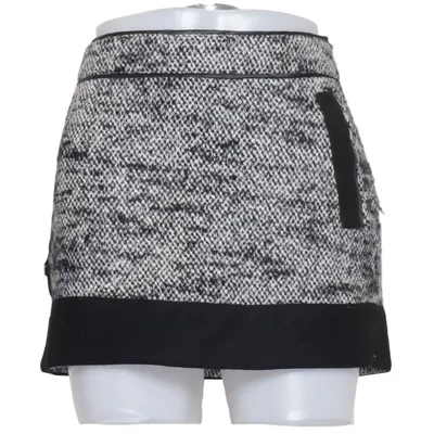 Nederdel (Sort, Hvid) fra CNC Alpacauld, Angora, Polyamid, Polyester