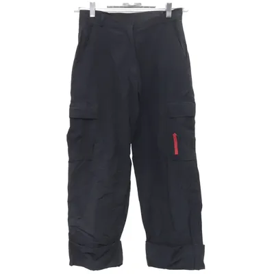 Cargo pants (Black) from Exit Cotton, Polyamide