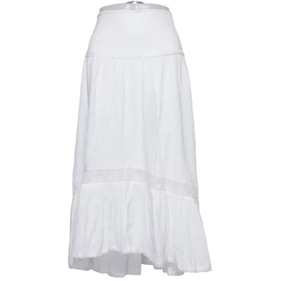 Maxi nederdel (Hvid) fra American Eagle Bomuld, Polyester, Viscose