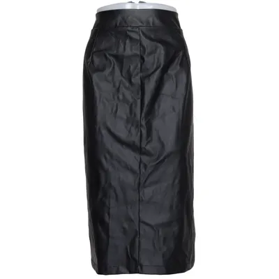 Kjol (Svart) från Shein Curve Polyester, Polyuretan