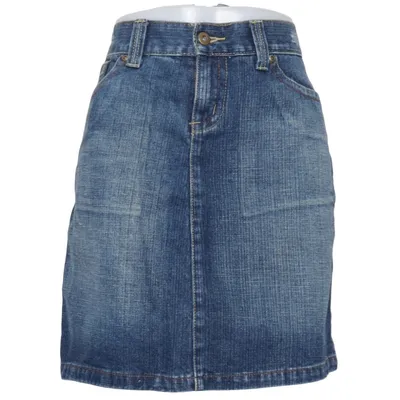 Jeanskjol (Blå) från NowOn Bomull