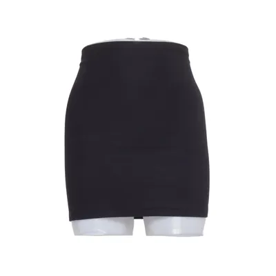 Jupe (Noir) de Mama Band Élasthane, Viscose