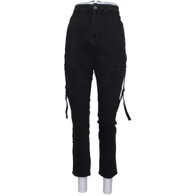 Cargobyxor (Svart) Bomull, Elastan, Polyester