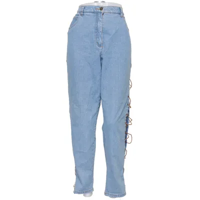 Spijkerbroek (Blauw, Bruin) van Casual Wear Katoen, Elastaan, Polyester