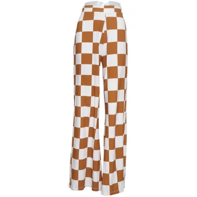 Broek (Bruin, Wit) van Stieglitz Elastaan, Viscose