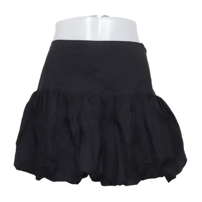 Skirt (Black) from H&M Viscose, Cotton