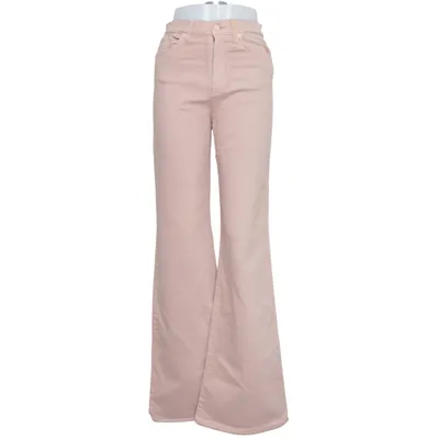 Spijkerbroek (Roze) van 7 for All Mankind Katoen, Elastaan