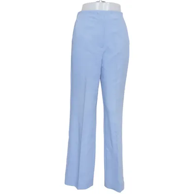 Kostuumbroek (Blauw) van Second Female Elastaan, Polyester, Viscose