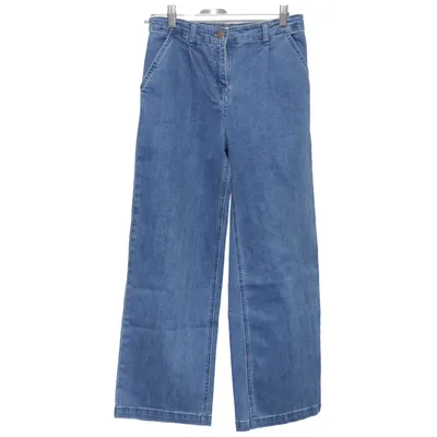 Spijkerbroek (Blauw) van Cyrillus Katoen, Elastaan