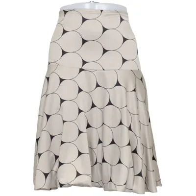 Jupe (Beige, Noir) de Mongul Élasthane, Polyester