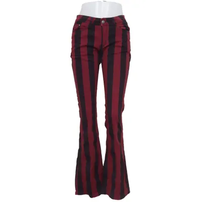 Jeans (Röd, Svart) från Gothicana by EMP Bomull, Elastan