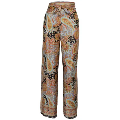 Palazzo broek (Geel, Meerkleurig) van Guru Shop Polyester