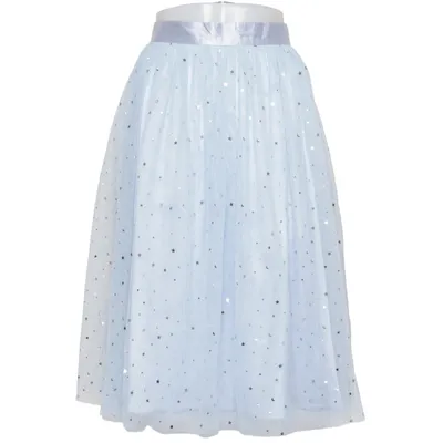 Tyllkjol (Blå) från Hell Bunny Elastan, Polyester