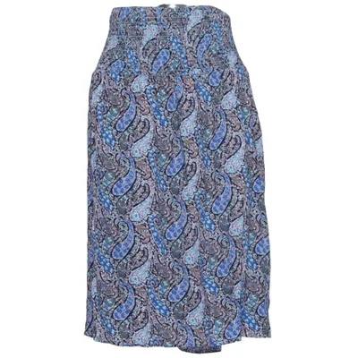 Jupe (Bleu, Multicolore) de Mingel Viscose