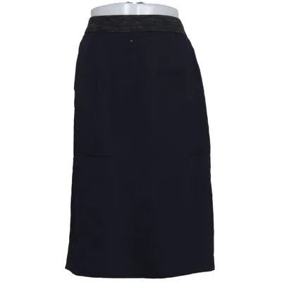 Jupe (Bleu) de Odeeh Lin, Polyamide, Soie, Viscose, Laine
