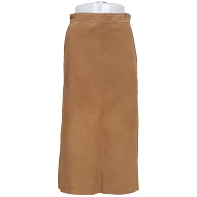 Jupe en cuir (Marron) de Leon & Harper Cuir