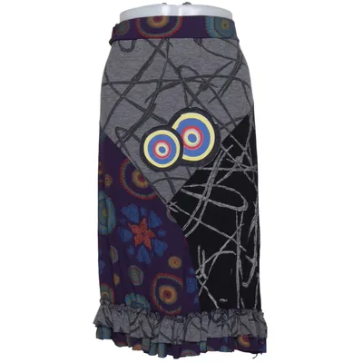 Rok (Grijs, Zwart, Meerkleurig) van Twentyone Elastaan, Viscose