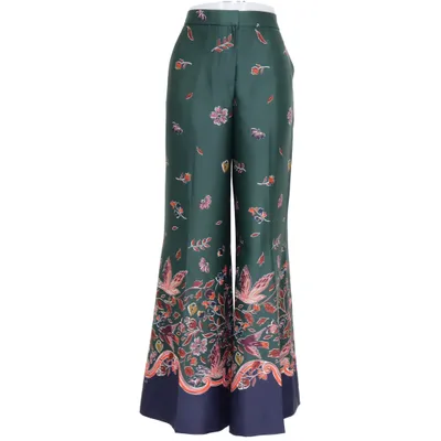 Palazzobukser (Grøn, Flerfarvet) fra Boden Polyester