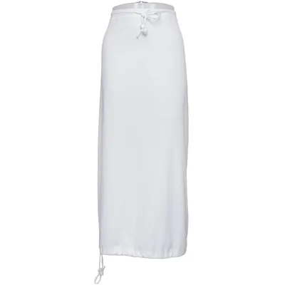 Långkjol (Vit) från Vicky Polyester