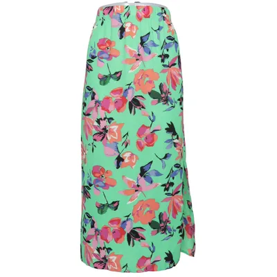 Maxi rok (Groen, Meerkleurig) van ONLY Carmakoma Gerecycled polyester