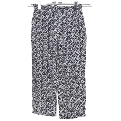 Palazzo pants (Black, White) from Gémo Viscose