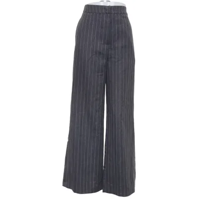 Suit pants (Gray) from Ichi Elastane, Polyester, Viscose