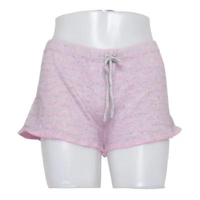 Short de pyjama (Rose, Gris) de Conleys Cachemire, Polyamide, Viscose, Laine