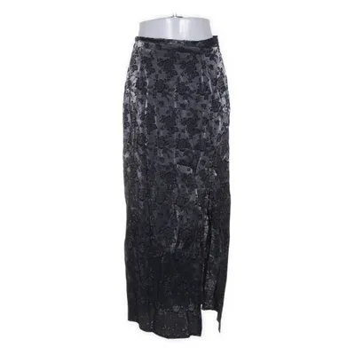 Långkjol (Grå, Svart) från Collection by Lindex Polyester, Viskos