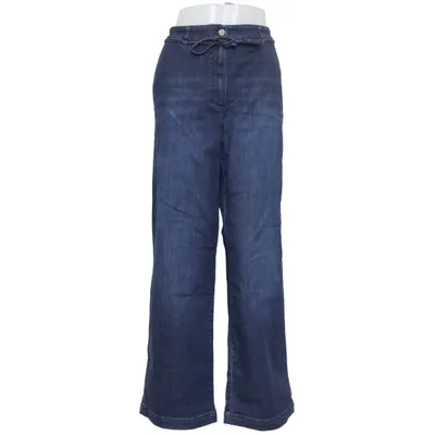 Spijkerbroek (Blauw) van Lands' End Katoen, Elastaan, Lyocell, Polyester