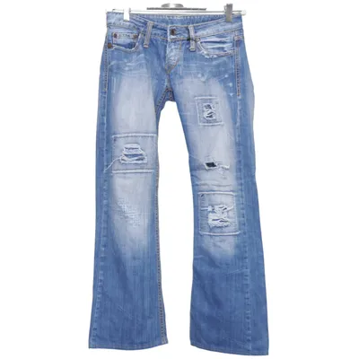 Spijkerbroek (Blauw) van P & Y Denim Katoen