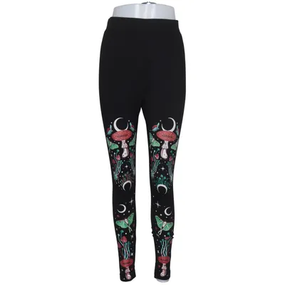 Leggings (Black, Multicolored) from Restyle Cotton
